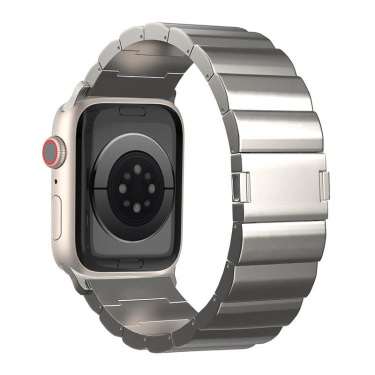 One-Bead Magnetic Buckle Titanium Metal Watch Band