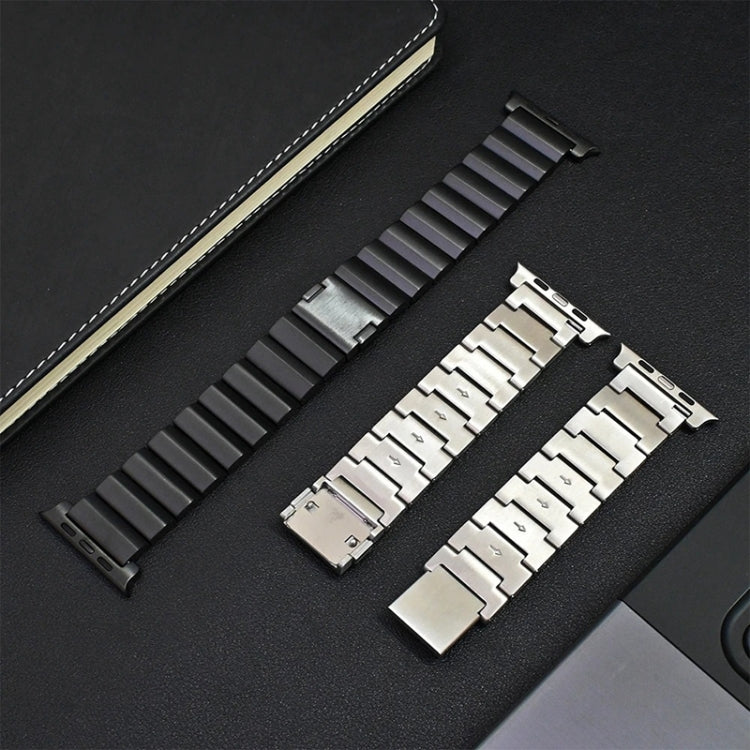 One-Bead Magnetic Buckle Titanium Metal Watch Band