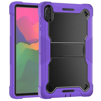 Shockproof Silicone Hybrid PC Tablet Case with Holder, For Honor Pad X8b / X8a, For Honor Pad X9 / X8 Pro