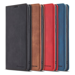 Forwenw Dream Series Oil Edge Strong Magnetism Horizontal Flip Leather Case with Holder & Card Slots & Wallet & Photo Frame, For Samsung Galaxy A21s, For Samsung Galaxy Note20, For Samsung Galaxy Note20 Ultra, For Xiaomi Redmi Note 9