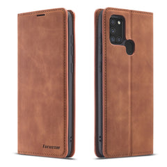 Forwenw Dream Series Oil Edge Strong Magnetism Horizontal Flip Leather Case with Holder & Card Slots & Wallet & Photo Frame, For Samsung Galaxy A21s, For Samsung Galaxy Note20, For Samsung Galaxy Note20 Ultra, For Xiaomi Redmi Note 9