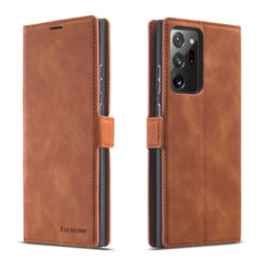 Forwenw Dream Series Oil Edge Strong Magnetism Horizontal Flip Leather Case with Holder & Card Slots & Wallet & Photo Frame, For Samsung Galaxy A21s, For Samsung Galaxy Note20, For Samsung Galaxy Note20 Ultra, For Xiaomi Redmi Note 9