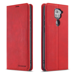 Forwenw Dream Series Oil Edge Strong Magnetism Horizontal Flip Leather Case with Holder & Card Slots & Wallet & Photo Frame, For Samsung Galaxy A21s, For Samsung Galaxy Note20, For Samsung Galaxy Note20 Ultra, For Xiaomi Redmi Note 9
