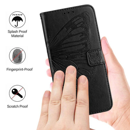 Embossed Butterfly Leather Phone Case, For vivo Y300, For vivo S19 Pro, For vivo S19
