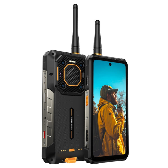 Teléfono robusto Ulefone Armor 26 Ultra versión Walkie-Talkie, 6,78 pulgadas Android 13 MediaTek Dimensity 8020 Octa Core, Red: 5G, NFC, 12 GB + 512 GB versión Walkie-Talkie