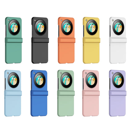 3 in 1 Skin Feel PC Phone Case, For ZTE nubia Flip
