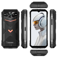 DOOGEE Vmax Plus 5G Rugged Phone, 6.58 inch Android 14 MediaTek Dimensity 7050 Octa Core, Network: 5G, OTG, NFC, 16GB+512GB