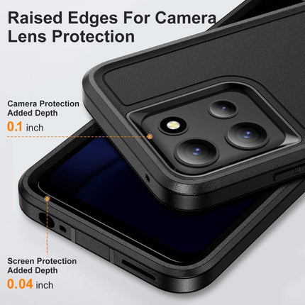 Life Waterproof Rugged PC + Silicone Phone Case, For Motorola Moto G 5G 2025, For Motorola Moto G Stylus 5G 2024, For Motorola Moto G Play 5G 2024