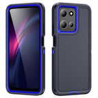 For Motorola Moto G 5G 2025 / Dark Blue + Royal Blue