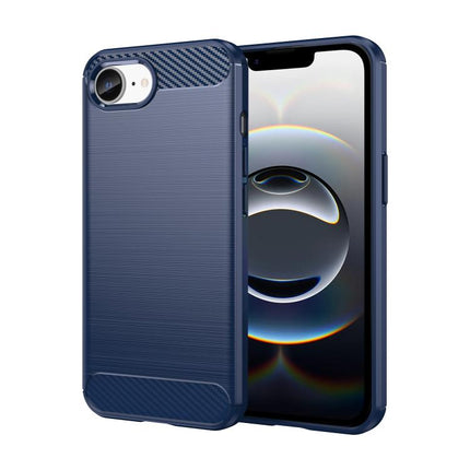 Brushed Texture Carbon Fiber TPU Phone Case, For iPhone 17e / 16e, For iPhone 17 Pro Max, For iPhone 17 Pro, For iPhone 17, For iPhone Air, For iPhone 16 Pro Max, For iPhone 16 Pro, For iPhone 16 Plus