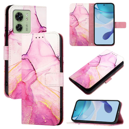 PT003 Marble Pattern Flip Leather Phone Case, For Motorola Edge 50 Fusion, For Motorola Edge 2023 North America, For Motorola Edge 40 5G Global, For Motorola Moto G Stylus 2023 4G