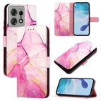For Motorola Edge 50 Pro / Pink Purple Gold