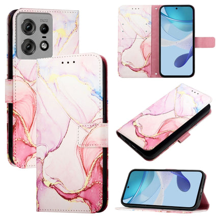 PT003 Marble Pattern Flip Leather Phone Case, For Motorola Moto E14, For Motorola Moto G85, For Motorola Edge 50 Ultra, For Motorola Edge 50 Pro