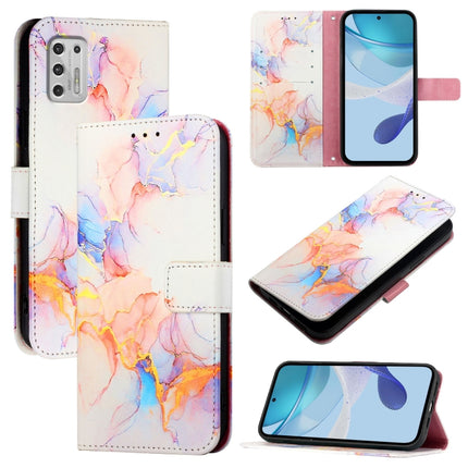 PT003 Marble Pattern Flip Leather Phone Case, For Motorola Edge 30 Neo, For Motorola Edge 2022 / Edge 5G UW 2022, For Motorola Moto G52 / G82 / G71s, For Motorola Moto G Stylus 2021 4G