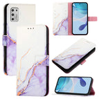 For Motorola Moto G Stylus 2021 4G / White Purple