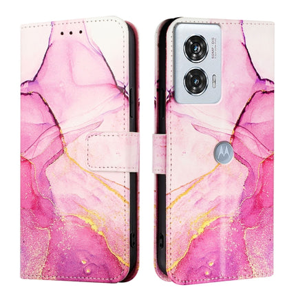 PT003 Marble Pattern Flip Leather Phone Case, For Motorola Edge 50 Fusion, For Motorola Edge 2023 North America, For Motorola Edge 40 5G Global, For Motorola Moto G Stylus 2023 4G