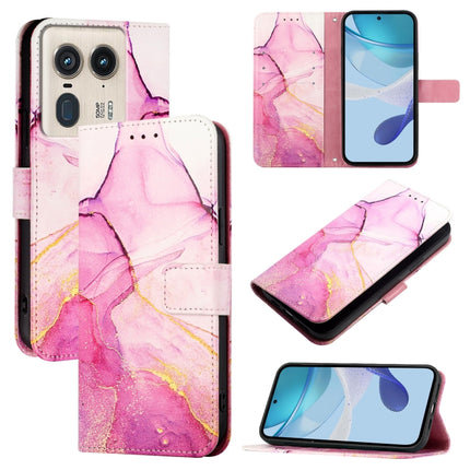 PT003 Marble Pattern Flip Leather Phone Case, For Motorola Moto E14, For Motorola Moto G85, For Motorola Edge 50 Ultra, For Motorola Edge 50 Pro