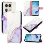 For Motorola Edge 50 Ultra / White Purple