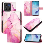 For Motorola Moto G15 / Pink Purple Gold