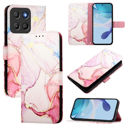 PT003 Marble Pattern Flip Leather Phone Case, For Motorola Moto G Stylus 5G 2025, For Motorola Moto G05, For Motorola Moto G15, For Motorola Edge 50 5G Global