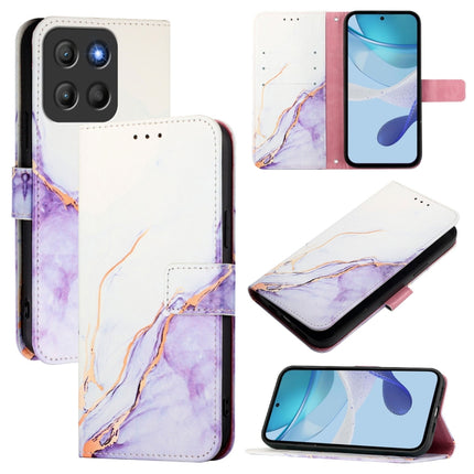 PT003 Marble Pattern Flip Leather Phone Case, For Motorola Moto G Stylus 5G 2025, For Motorola Moto G05, For Motorola Moto G15, For Motorola Edge 50 5G Global