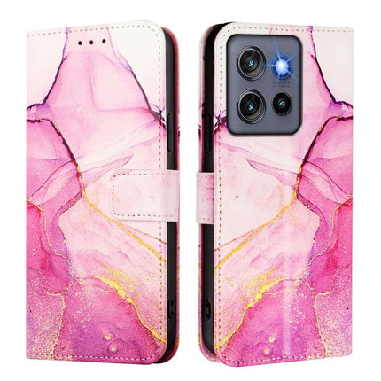 PT003 Marble Pattern Flip Leather Phone Case, For Motorola Moto G Stylus 5G 2025, For Motorola Moto G05, For Motorola Moto G15, For Motorola Edge 50 5G Global