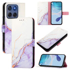 For Motorola Edge 60 Fusion / White Purple