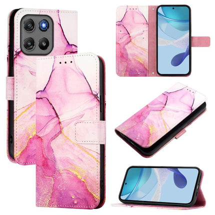 PT003 Marble Pattern Flip Leather Phone Case, For Motorola Moto G67 Power, For Motorola Edge 70 5G / X70 Air 5G, For Motorola Moto G06 4G, For Motorola Edge 60 Fusion