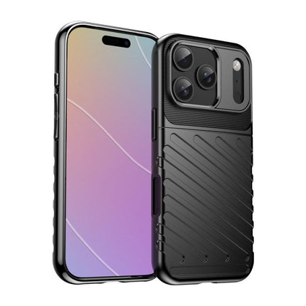 Thunderbolt Shockproof Soft TPU Phone Case, For iPhone 17e / 16e, For iPhone 17 Pro Max, For iPhone 17 Pro, For iPhone 17, For iPhone Air, For iPhone 16 Pro Max, For iPhone 16 Pro, For iPhone 16 Plus, For iPhone 16