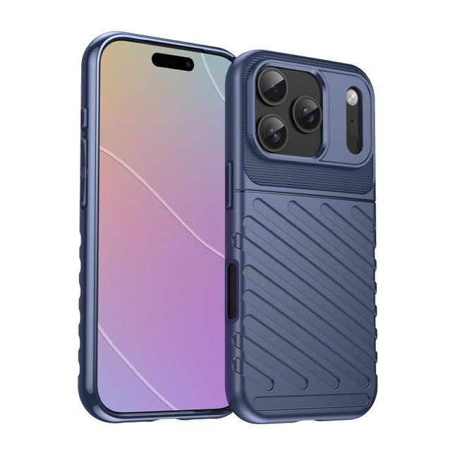 Thunderbolt Shockproof Soft TPU Phone Case, For iPhone 17e / 16e, For iPhone 17 Pro Max, For iPhone 17 Pro, For iPhone 17, For iPhone Air, For iPhone 16 Pro Max, For iPhone 16 Pro, For iPhone 16 Plus, For iPhone 16