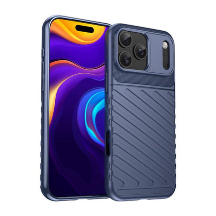 Thunderbolt Shockproof Soft TPU Phone Case, For iPhone 17e / 16e, For iPhone 17 Pro Max, For iPhone 17 Pro, For iPhone 17, For iPhone Air, For iPhone 16 Pro Max, For iPhone 16 Pro, For iPhone 16 Plus, For iPhone 16