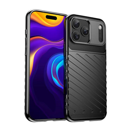 Thunderbolt Shockproof Soft TPU Phone Case, For iPhone 17e / 16e, For iPhone 17 Pro Max, For iPhone 17 Pro, For iPhone 17, For iPhone Air, For iPhone 16 Pro Max, For iPhone 16 Pro, For iPhone 16 Plus, For iPhone 16