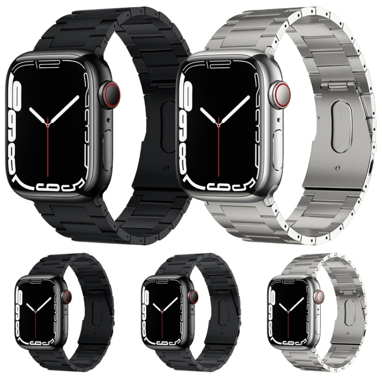 PG63 Three-Bead Protrusion Titanium Metal Watch Band