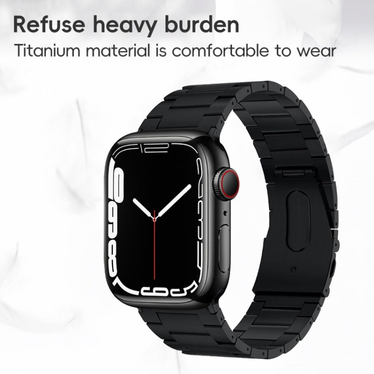 PG63 Three-Bead Protrusion Titanium Metal Watch Band