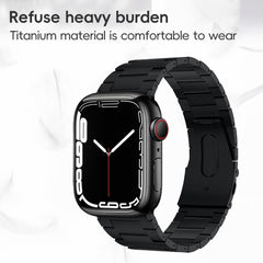 PG63 Three-Bead Protrusion Titanium Metal Watch Band