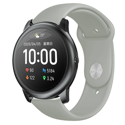 Silicone Reverse Buckle Replacement Wrist Strap, For Xiaomi Haylou Solar