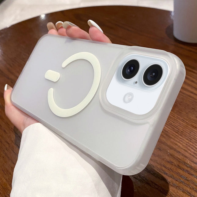 Dual-Side Frosted MagSafe Clear Phone Case, For iPhone 16 Plus, For iPhone 16, For iPhone 15 Pro Max, For iPhone 15 Pro
