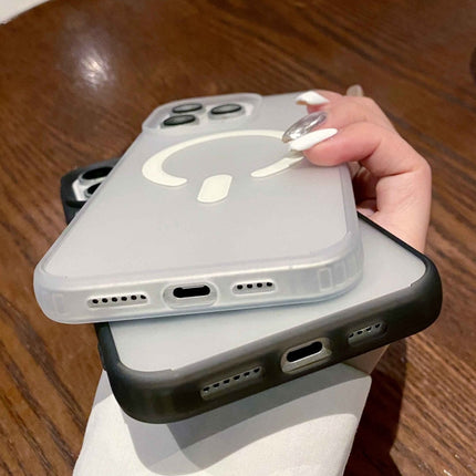 Dual-Side Frosted MagSafe Clear Phone Case, For iPhone 18 Pro, For iPhone 18 Pro Max, For iPhone 17 Pro Max, For iPhone 17 Pro
