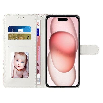 3D Pattern Leather Phone Case, For iPhone 16 Plus, For iPhone 16
