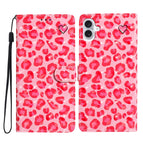 For iPhone 16 Plus / Pink Leopard Print