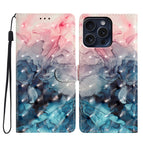 For iPhone 16 Pro / 3D Pink Blue Marble
