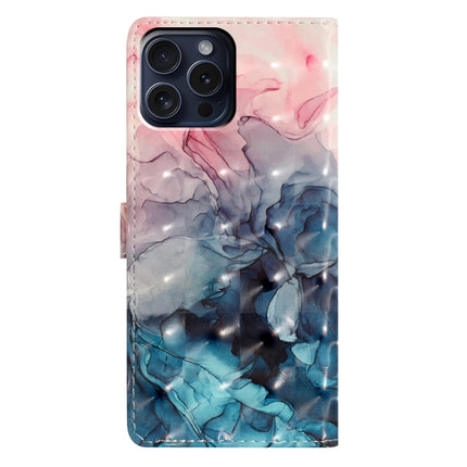 3D Pattern Leather Phone Case, For iPhone 16 Pro Max, For iPhone 16 Pro