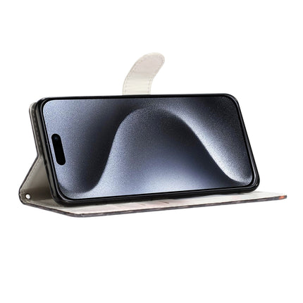 3D Pattern Leather Phone Case, For iPhone 16 Pro Max, For iPhone 16 Pro