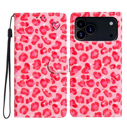 3D Pattern Leather Phone Case, For iPhone 18 Pro, For iPhone 18 Pro Max