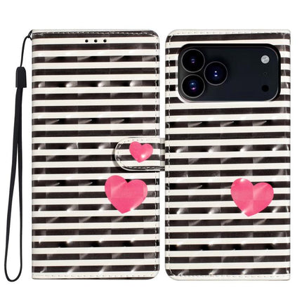 3D Pattern Leather Phone Case, For iPhone 18 Pro, For iPhone 18 Pro Max