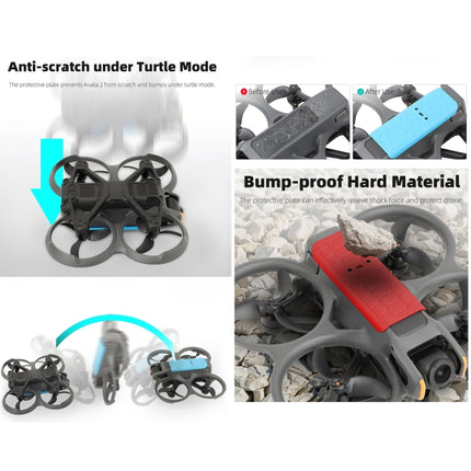 For DJI Avata 2 Sunnylife Drone Anti-Collision Protective Cover, Back Plate, Propeller Ring Stripes