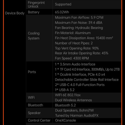 ONE-NETBOOK OneXPlayer X1 10.95 inch Handheld Game Console, Windows 11 AMD Ryzen 7 8840U, 32GB+1TB, 32GB+2TB, 64GB+4TB