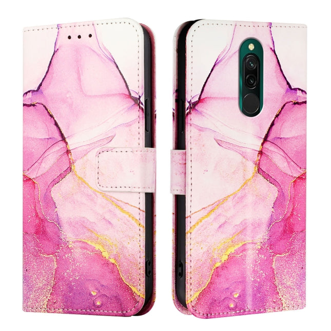 PT003 Marble Pattern Flip Leather Phone Case, For Xiaomi Redmi 8 / 8A, For Xiaomi Mi CC9  / Mi 9 Lite, For Xiaomi Redmi Note 8, For Xiaomi Redmi Note 8 Pro