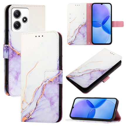 PT003 Marble Pattern Flip Leather Phone Case, For Xiaomi 14, For Xiaomi Redmi Note 12R / Poco M6 Pro 5G, For Xiaomi Redmi 12 4G / 5G Global & India, For Xiaomi Redmi K70 / K70 Pro