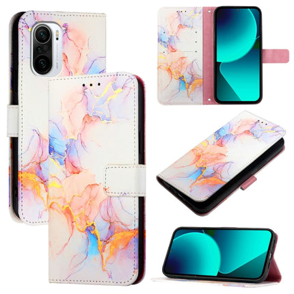 PT003 Marble Pattern Flip Leather Phone Case, For Xiaomi Civi 1S, For Xiaomi Mi 11i / 11X / 11X Pro, Xiaomi Redmi K40 / K40 Pro / Poco F3, For Xiaomi 11 Lite 5G NE
